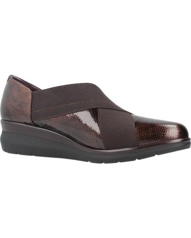 ZAPATOS CONFORT PITILLOS MODELO 10733P BURDEOS MARRÓN MARRON