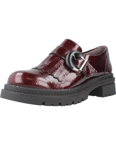 PITILLOS BLUCHER MOKASSINS 10791P BORDEAUX MIT SCHNALLE BRDS