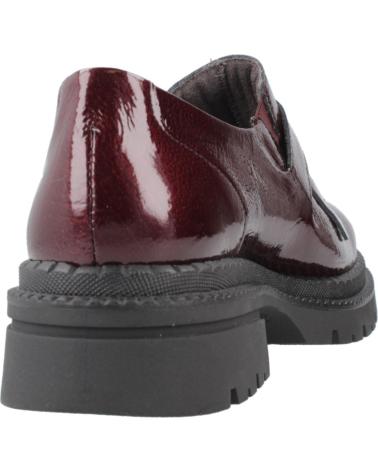 PITILLOS BLUCHER MOKASSINS 10791P BORDEAUX MIT SCHNALLE BRDS