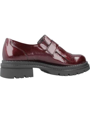 PITILLOS BLUCHER MOKASSINS 10791P BORDEAUX MIT SCHNALLE BRDS