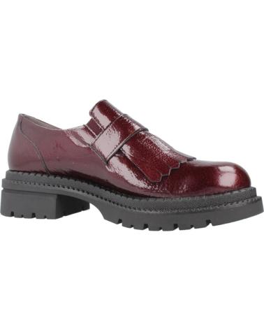 PITILLOS BLUCHER MOKASSINS 10791P BORDEAUX MIT SCHNALLE BRDS