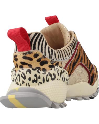 SNEAKERS EXE 2025-3ME LEOPARD TAN BLACK STAMPA ANIMALIER LEOPARD TAN BLACK