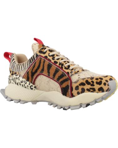 SNEAKERS EXE 2025-3ME LEOPARD TAN BLACK STAMPA ANIMALIER LEOPARD TAN BLACK