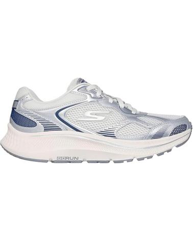SKECHERS GO RUN CONSISTENT 2.0 VOLT - DAMEN LAUFSCHUHE SILBER PLATEADO