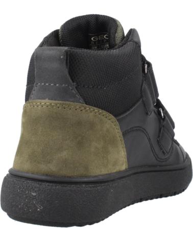 GEOX J THELEVEN BOOTS FOR BOYS - BLACK (MODEL C0005) C0005