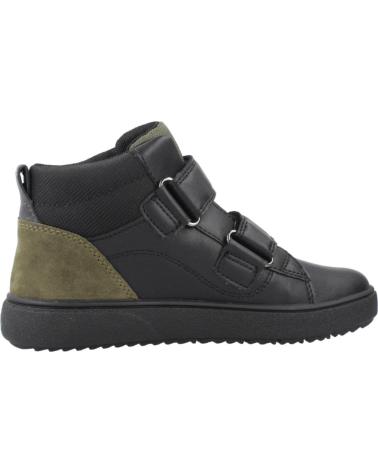 GEOX J THELEVEN BOOTS FOR BOYS - BLACK (MODEL C0005) C0005