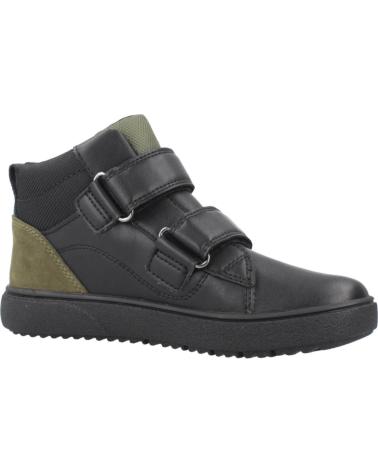 GEOX J THELEVEN BOOTS FOR BOYS - BLACK (MODEL C0005) C0005