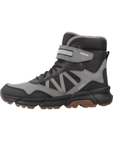 STIVALI GEOX J FLEXYPER PLUS C0043 GRIGIO PER BAMBINO C0043