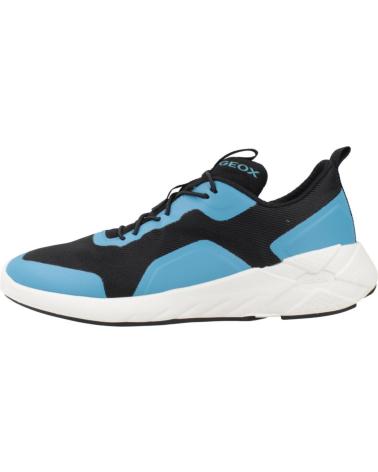 ZAPATILLAS GEOX ACTIMIX J BOY C0035 NEGRO Y AZUL C0035