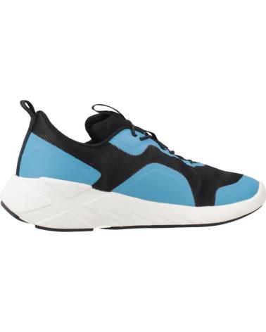 ZAPATILLAS GEOX ACTIMIX J BOY C0035 NEGRO Y AZUL C0035