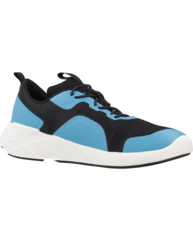 ZAPATILLAS GEOX ACTIMIX J BOY C0035 NEGRO Y AZUL C0035