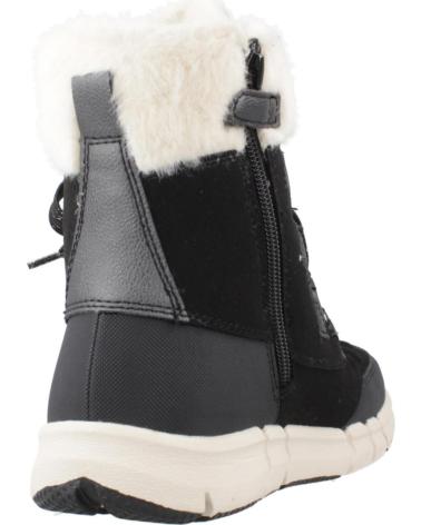 BOTAS GEOX FLEXYPER GIRL B AB C9B1P NEGRAS CON FORRO DE PELO C9B1P