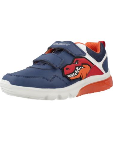 BASKETS GEOX J CIBERDRON C4327 BLEUES POUR ENFANT C4327