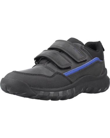GEOX J SIMBYOS C0245 BLACK SNEAKERS FOR BOYS C0245
