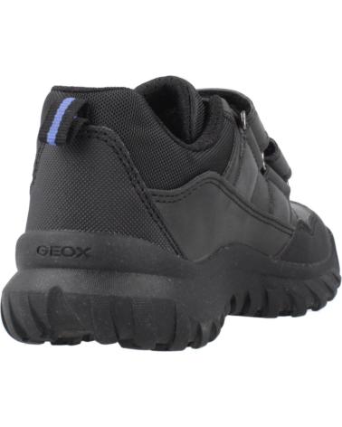 GEOX J SIMBYOS C0245 BLACK SNEAKERS FOR BOYS C0245