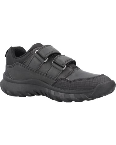 GEOX J SIMBYOS C0245 BLACK SNEAKERS FOR BOYS C0245