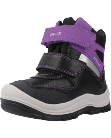 GEOX FLANFIL GIRL B ABX BOOTS BLACK C0037 C0037