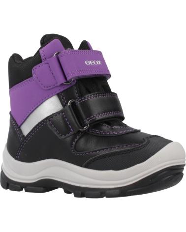 GEOX FLANFIL GIRL B ABX BOOTS BLACK C0037 C0037