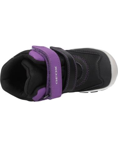 GEOX FLANFIL GIRL B ABX BOOTS BLACK C0037 C0037