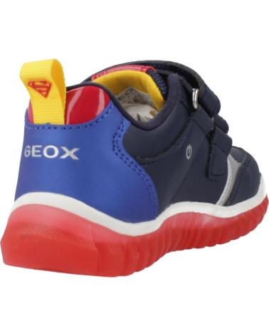 GEOX LIGHTYLOO B565ZB SUPERMAN BLEU MARINE-ROYAL AVEC LUMIÈRES C4226 C4226 NAVY-ROYAL