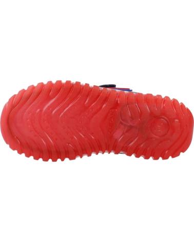 GEOX LIGHTYLOO B565ZB SUPERMAN BLEU MARINE-ROYAL AVEC LUMIÈRES C4226 C4226 NAVY-ROYAL