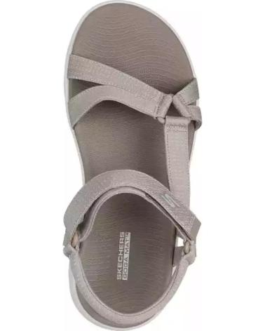 SKECHERS SANDALO W-SUBLIME V25 SHSNWV2551BD BEIGE BEIGE