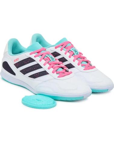 ADIDAS BOTAS SUPER SALA COMPETITION 3 INDOOR JR5397 CELESTE
