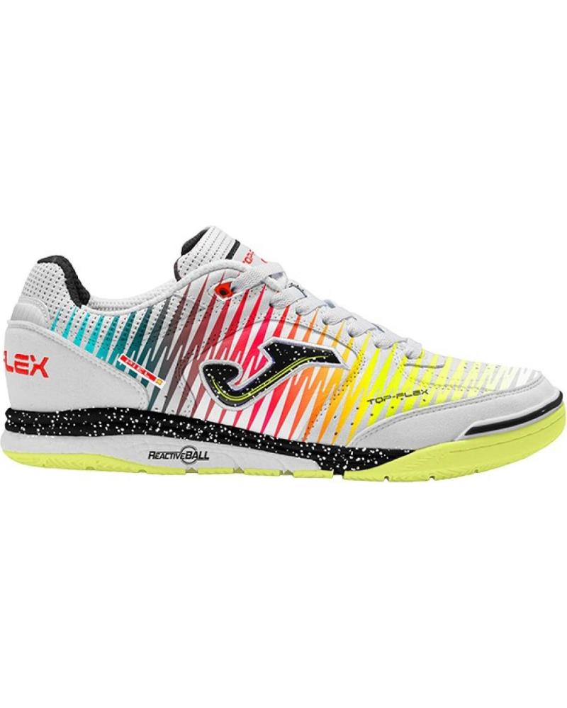 SAPATILHAS FUTSAL JOMA TOP FLEX REBOUND 2576 MULTICOLOR MULTICOLOR RACER BLUE WHITE BLACK 401