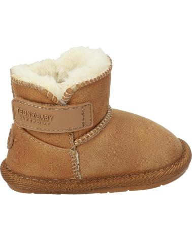 OSITO OSSH501002 BROWN FAUX FUR LINED BOOTIES MARRóN
