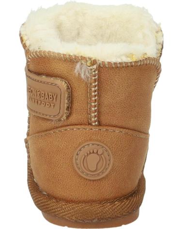 CHAUSSONS BOTTILLONS OSITO OSSH501002 MARRON AVEC DOUBLURE EN FOURRURE SYNTHÉTIQUE MARRóN