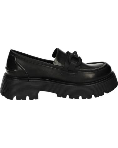 REFRESH MOCASSINS PRETOS 172941 COM SOLA TRATORADA NEGRO