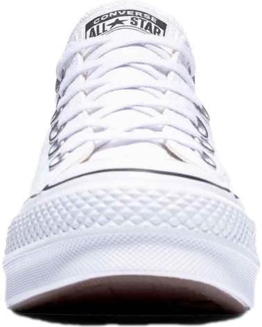 Zapatillas deporte CONVERSE  de Mujer CHUCK TAYLOR ALL STAR LIFT BLACK-WHITE  BLANCO