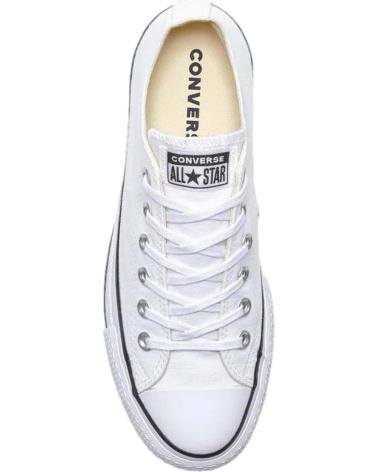 Zapatillas deporte CONVERSE  de Mujer CHUCK TAYLOR ALL STAR LIFT BLACK-WHITE  BLANCO