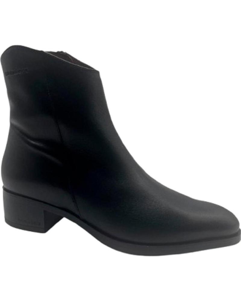 WONDERS BOTIN MUJER D-1801 NEGRO