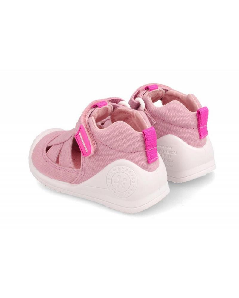 Sandals De Ni a BIOMECANICS SANDALIAS LONA BEBE BELISA PINK