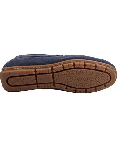 U.S. POLO ASSN. BLUE SUEDE LOAFERS - MODEL RIVER0023S1 AZUL