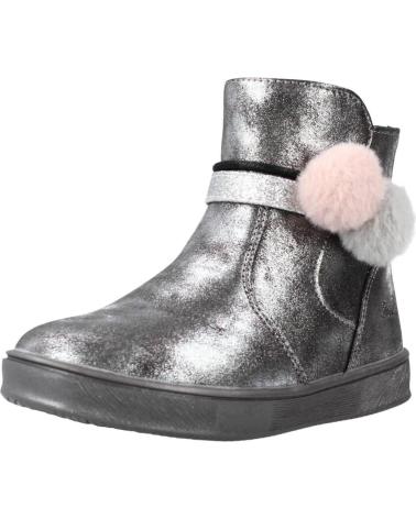 BOTAS CHICCO FELICITA PARA NIÑA COLOR GRIS METÁLICO 080