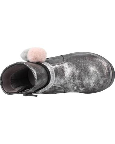 BOTAS CHICCO FELICITA PARA NIÑA COLOR GRIS METÁLICO 080