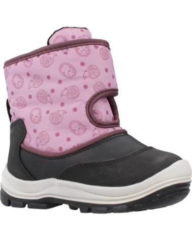 GEOX B FLANFIL GIRL B ABX WATERPROOF BOOTS PINK C0724 C0724