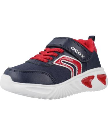 ZAPATILLAS GEOX J ASSISTER BOY C0735 AZULES CON LUCES C0735