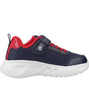 ZAPATILLAS GEOX J ASSISTER BOY C0735 AZULES CON LUCES C0735