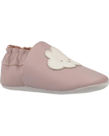 CHAUSSONS GEOX B GLOVIEDOO C8047 AVEC MOTIF NUAGE - ROSE C8047