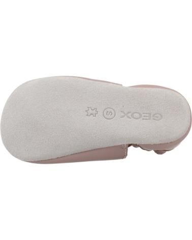 CHAUSSONS GEOX B GLOVIEDOO C8047 AVEC MOTIF NUAGE - ROSE C8047