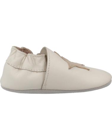 GEOX B GLOVIÉ DOO C1M2U - BEIGE BABYSCHUHE MIT STERN UND FLEXIBLER SOHLE C1M2U