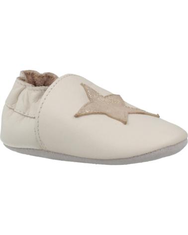 GEOX B GLOVIÉ DOO C1M2U - BEIGE BABYSCHUHE MIT STERN UND FLEXIBLER SOHLE C1M2U