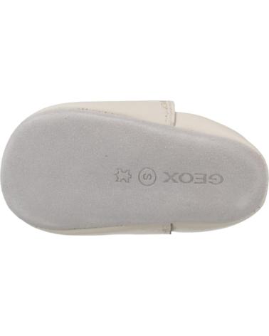 GEOX B GLOVIÉ DOO C1M2U - BEIGE BABYSCHUHE MIT STERN UND FLEXIBLER SOHLE C1M2U