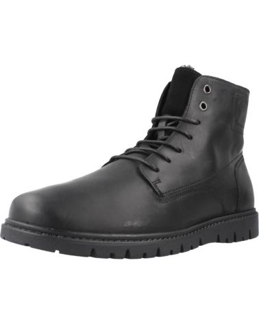 STIVALETTO GEOX U GHIACCIAIO C9999 IN PELLE NERA C9999