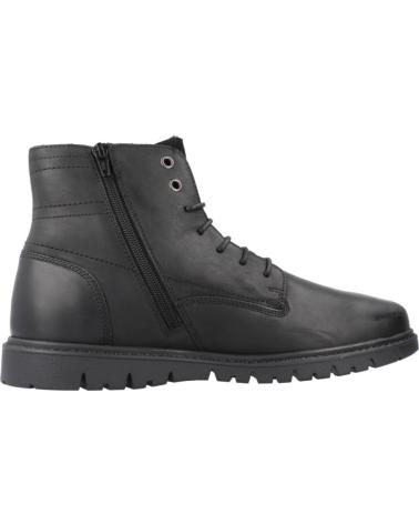 STIVALETTO GEOX U GHIACCIAIO C9999 IN PELLE NERA C9999