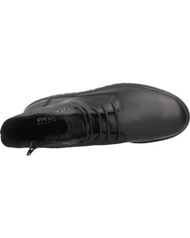 STIVALETTO GEOX U GHIACCIAIO C9999 IN PELLE NERA C9999