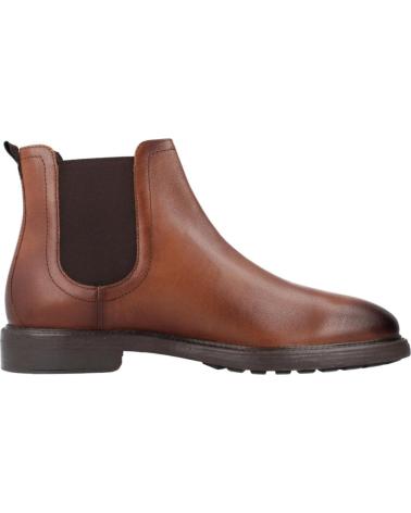 STIVALETTI GEOX U TIBERIO C6001 IN PELLE MARRONE DA UOMO C6001